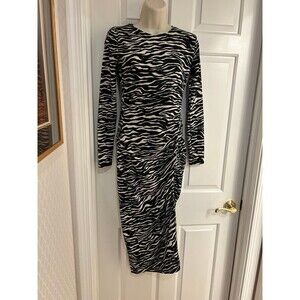 Bershka Bodcon Animal Print Dress - S